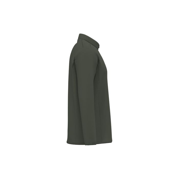  T-shirt outdoor col 1/4 zip manches longues unisexe