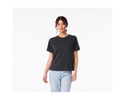 Tee-shirt femme lourd boxy
