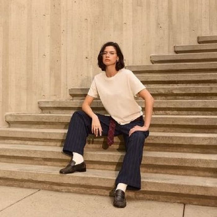  Tee-shirt femme lourd boxy