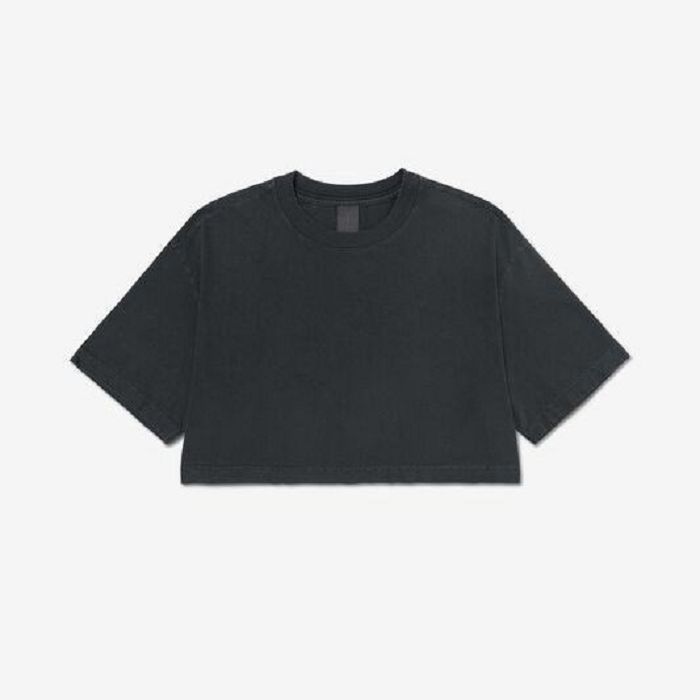 Tee-shirt court délavé