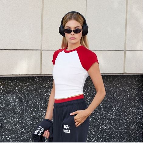  Tee-shirt Ringer femme