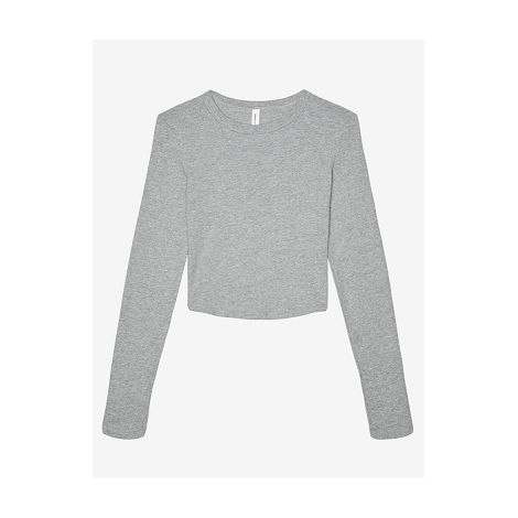  Tee-shirt court manches longues femme