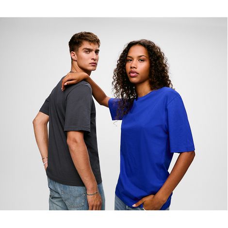  Tee-shirt unisexe oversize en coton organique