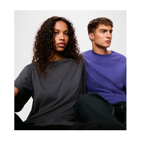  Tee-shirt unisexe oversize en coton organique