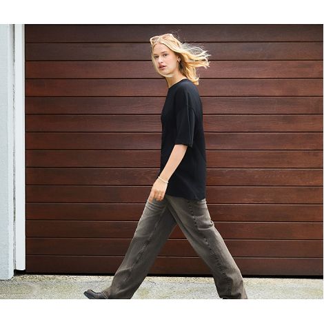  Tee-shirt unisexe oversize en coton organique