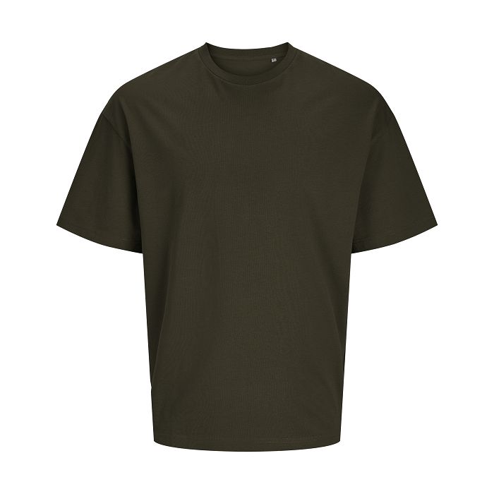  Tee-shirt unisexe oversize en coton organique