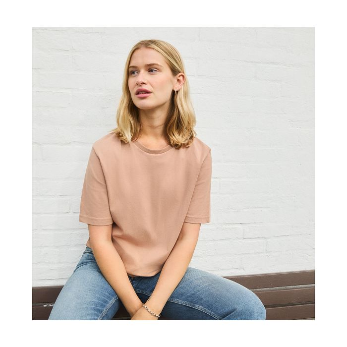  Tee-shirt en coton organique femme