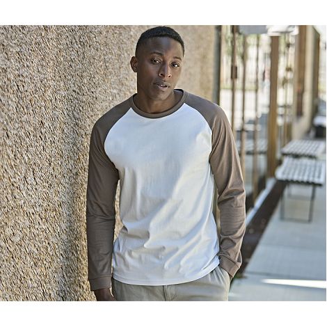  Tee-shirt baseball manches longues