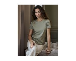 Tee-shirt femme en coton Pima