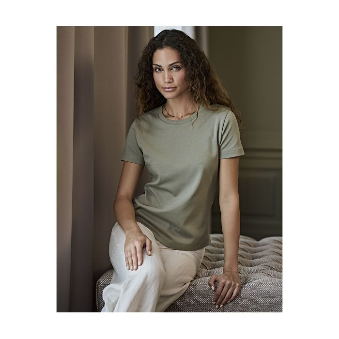  Tee-shirt femme en coton Pima