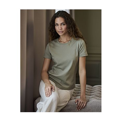  Tee-shirt femme en coton Pima