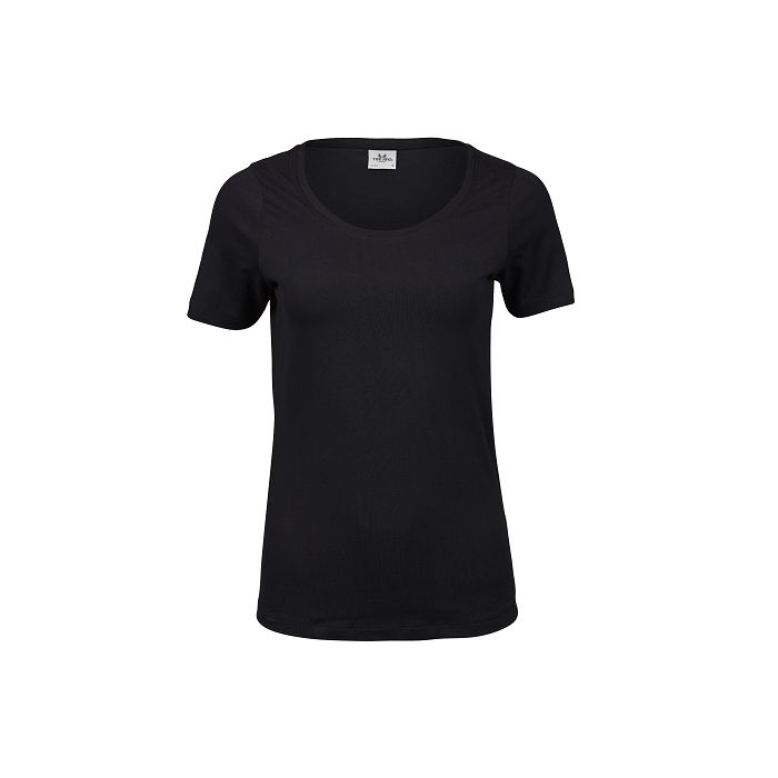  Tee-shirt stretch col rond