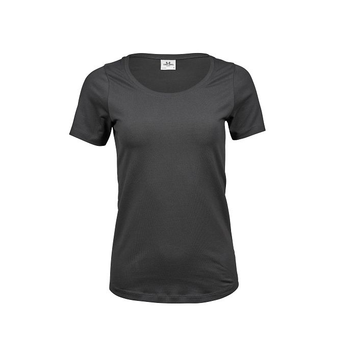  Tee-shirt stretch col rond