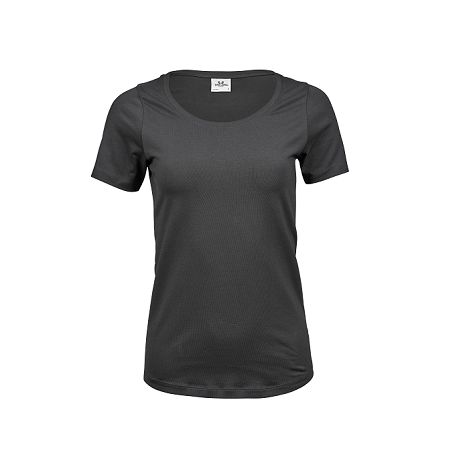  Tee-shirt stretch col rond