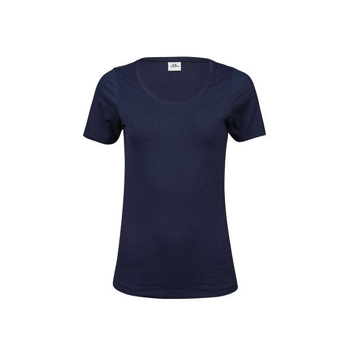  Tee-shirt stretch col rond