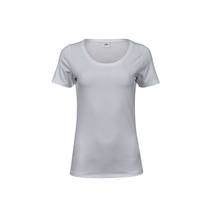  Tee-shirt stretch col rond