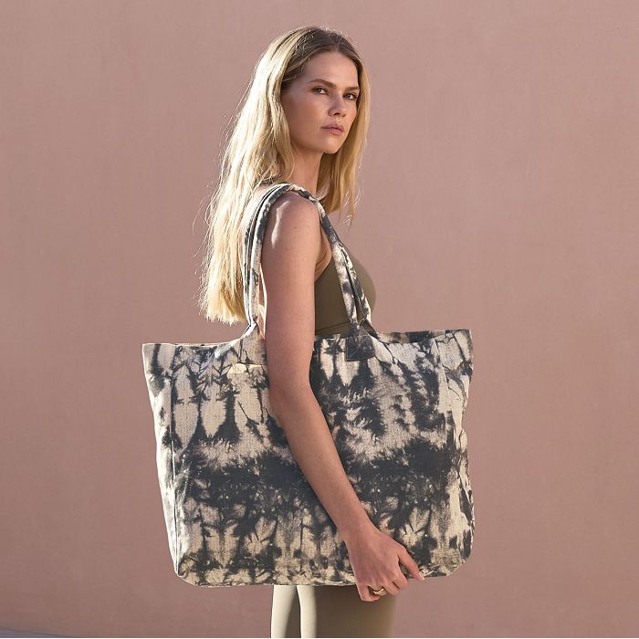  Sac shopping en toile tie-dye