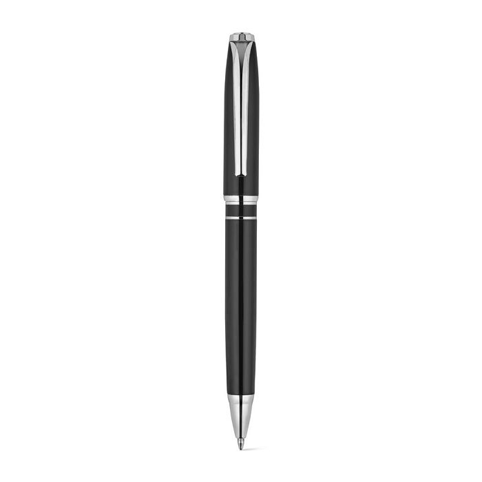  Coffret haut de gamme comprenant 1 stylo à bille et 1 stylo roller en cuivre et acier