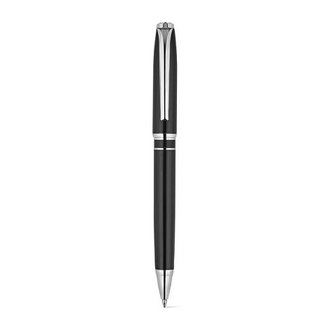  Coffret haut de gamme comprenant 1 stylo à bille et 1 stylo roller en cuivre et acier