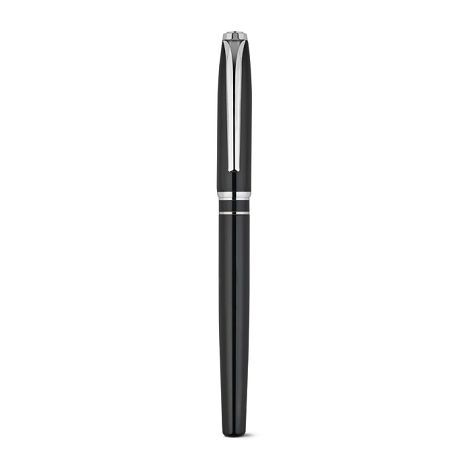  Coffret haut de gamme comprenant 1 stylo à bille et 1 stylo roller en cuivre et acier