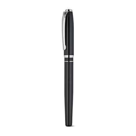  Coffret haut de gamme comprenant 1 stylo à bille et 1 stylo roller en cuivre et acier