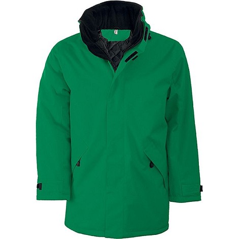 Parka doublée homme