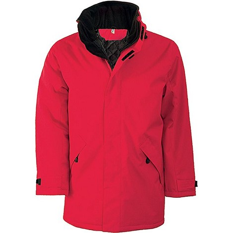 Parka doublée homme