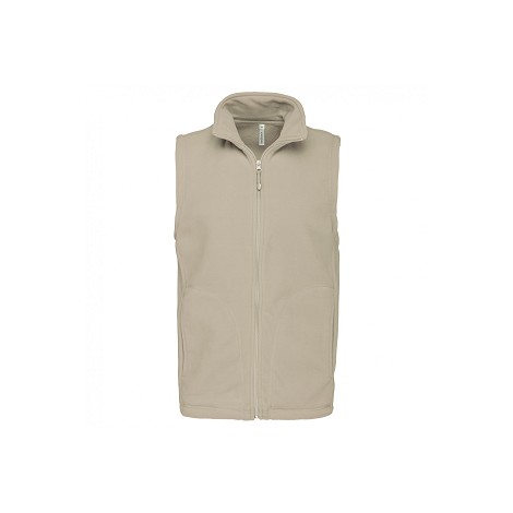 Gilet micropolaire homme