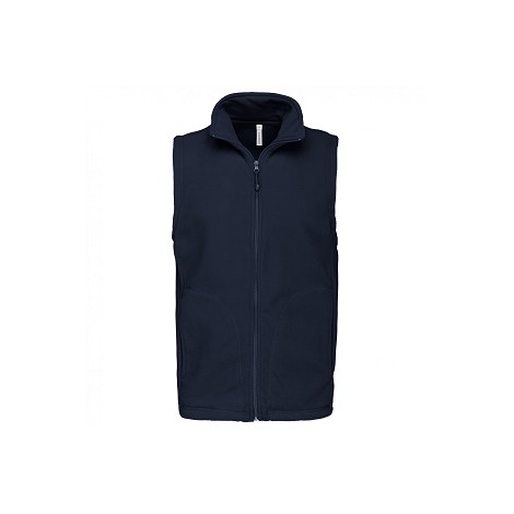 Gilet micropolaire homme