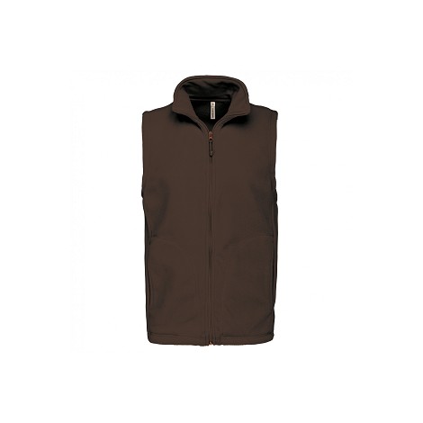 Gilet micropolaire homme