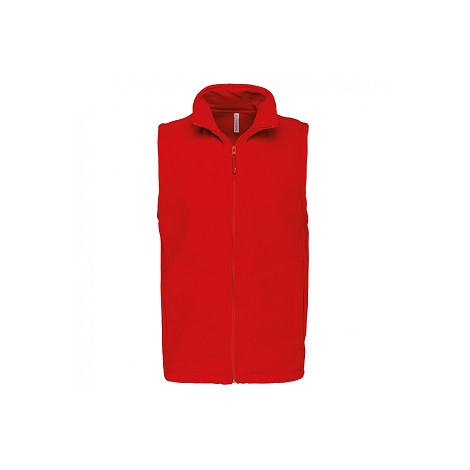 Gilet micropolaire homme