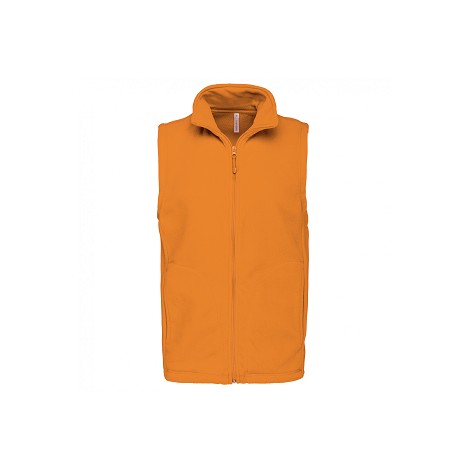 Gilet micropolaire homme