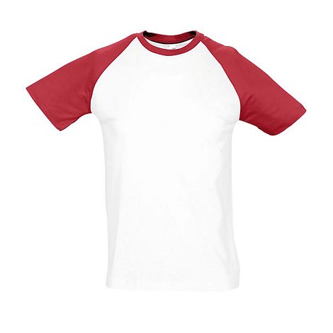  Tee-shirt promotionnel bicolore homme couleur 150 g/m²