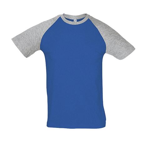  Tee-shirt promotionnel bicolore homme couleur 150 g/m²