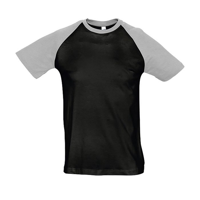  Tee-shirt promotionnel bicolore homme couleur 150 g/m²