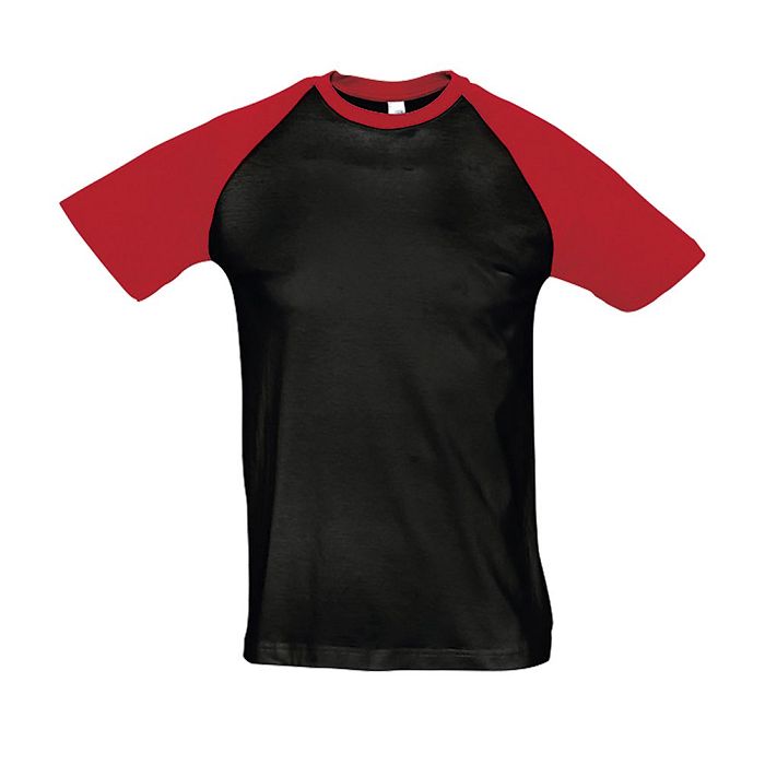  Tee-shirt promotionnel bicolore homme couleur 150 g/m²