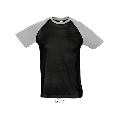 Tee-shirt promotionnel bicolore homme couleur 150 g/m²