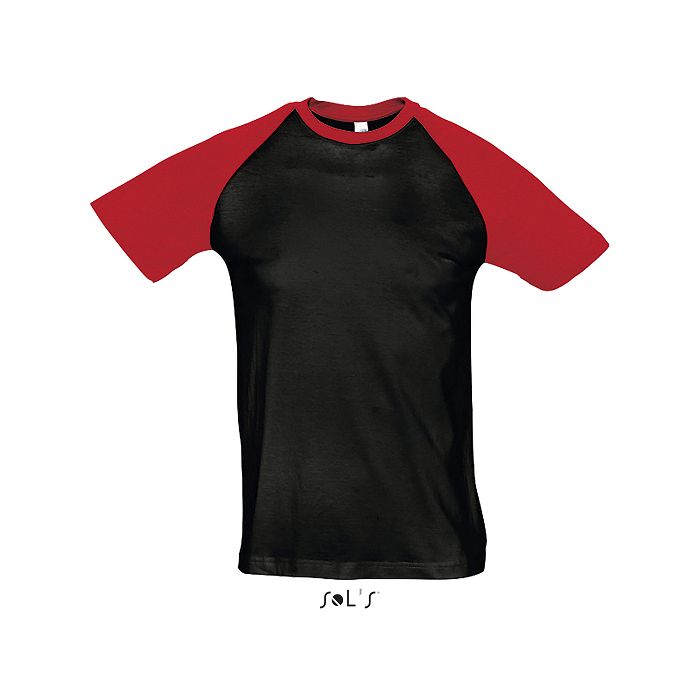  Tee-shirt promotionnel bicolore homme couleur 150 g/m²