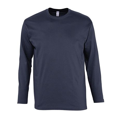  Tee-shirt couleur manches longues homme