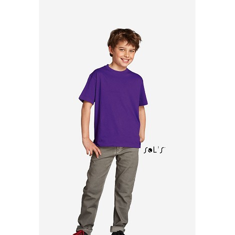 Tee shirt enfant col rond