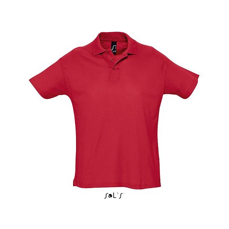 Polo couleur corporate homme