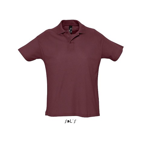 Polo couleur corporate homme