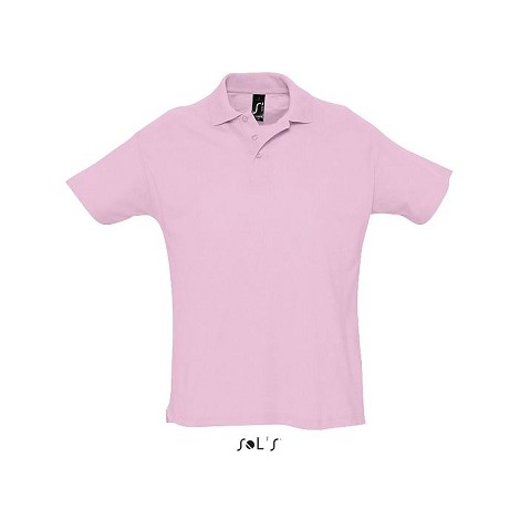 Polo couleur corporate homme