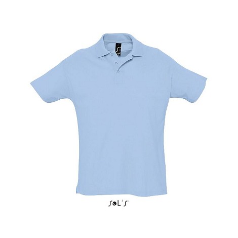 Polo couleur corporate homme
