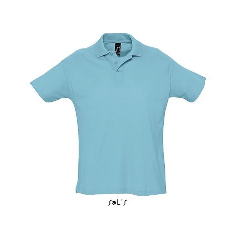 Polo couleur corporate homme