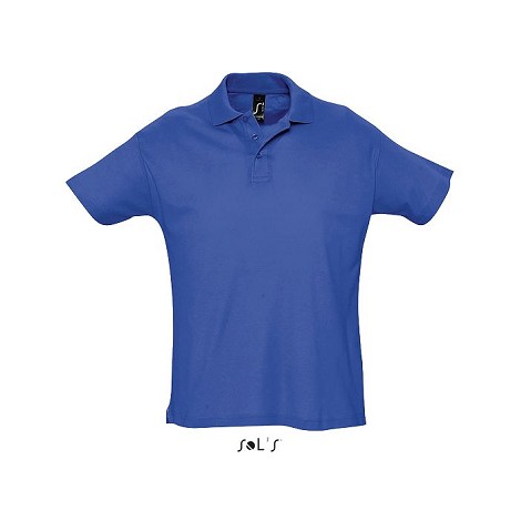Polo couleur corporate homme