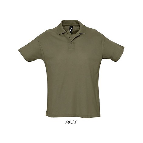 Polo couleur corporate homme
