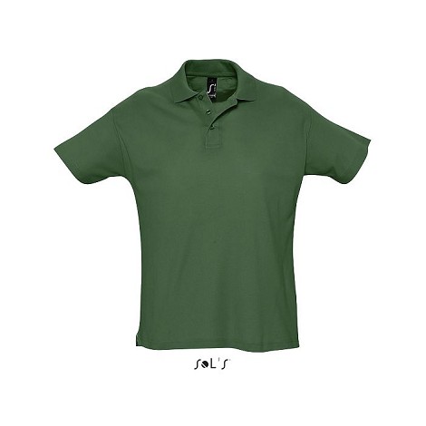 Polo couleur corporate homme