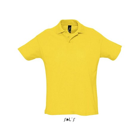 Polo couleur corporate homme