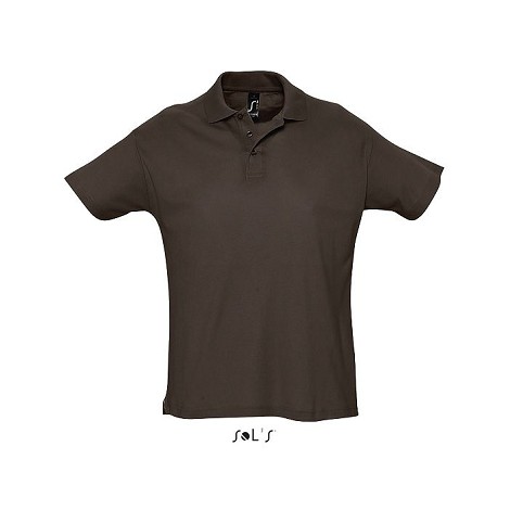 Polo couleur corporate homme
